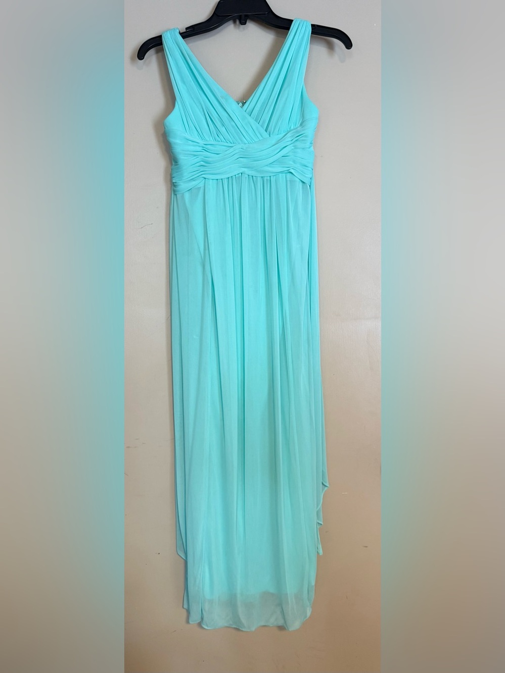 Women's Aqua Maxi Dress